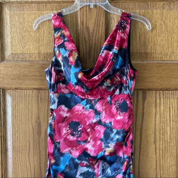 Maggy London Pretty Floral Dress 8 - Picture 2 of 10